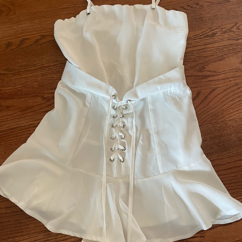 LF white romper